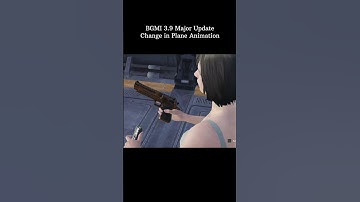 BGMI 3.9 UPDATE | New Plane Animation #shorts #bgmi #pubgmobile