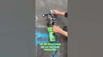 MÁY CẮT SẮT THUỶ LỰC 25MM HANDY 4TI ĐỜI CAO HÀN QUỐC