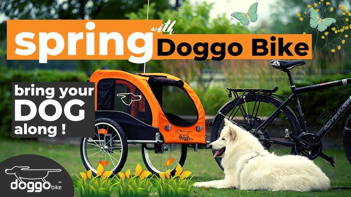 Chariot Doggo Bike™ - Remorque pour vélo et/ou poussette — On va se  promener?