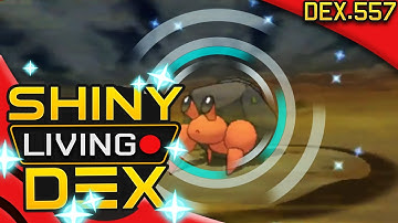SHINY DWEBBLE!! Live Reaction! Quest For Shiny Living Dex #557 | Pokemon ORAS