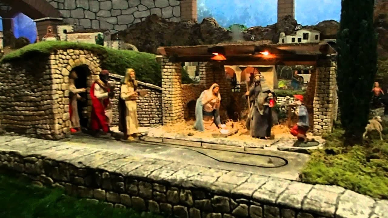 Personaggi Per Presepe In Movimento Presepe in movimento - Scacciano 2015 (di Walter Meluzzi) - YouTube