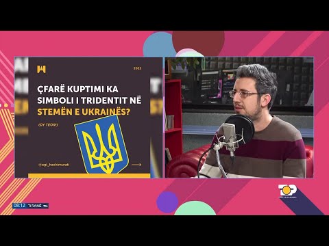 Wake Up/ Kuptimi i simbolit të tridentit në stemën e Ukrainës. Ekpserti Agi Haxhimurati e shpjegon