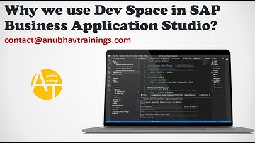 Why we use dev spaces in SAP Business application studio | SAP Business application Studio Develop