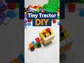 Tiny LEGO Tractor Pulling Trailer 🚜 Amazing Mini Build!