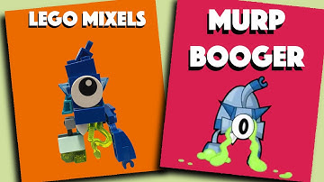 LEGO Mixels - Murp Booger - Stop Motion Build | Bricks and Clay Play
