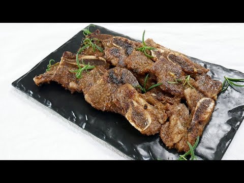 LA 갈비 황금 레시피 ( LA Galbi  / Korean beef barbecue )