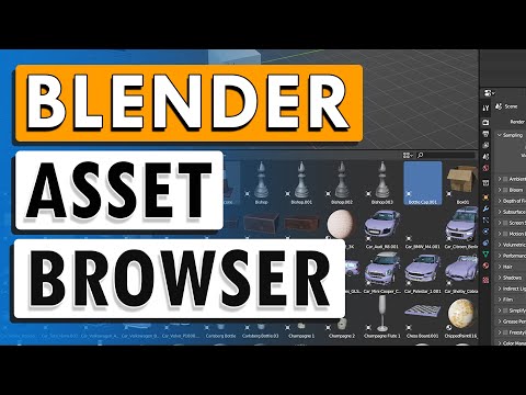 Blender 3.0 Asset Browser - FULL Tutorial