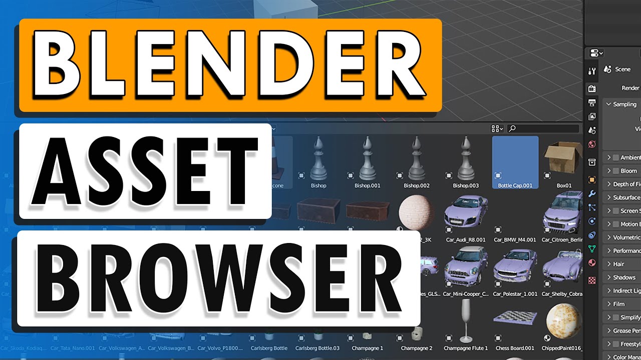 Blender Asset Browser - FULL Tutorial