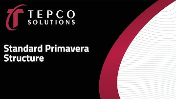 Standard Primavera Structures