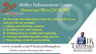 Sorting and Filtering data using queries in Microsoft Access | Generating report in Microsoft Access