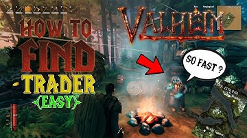 How to find the trader in Valheim (Easy) - Tips and tricks (Under 1.5 MINUTES)