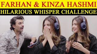 Farhan Saeed & Kinza Hashmis Hilarious Whisper Challenge Shirin Farhad Desi Tv Sb2Q
