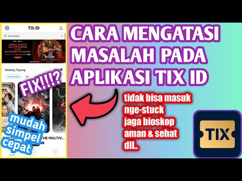 Cara Mengatasi Tix id error | Kenapa tix id error | tix id sistem bermasalah