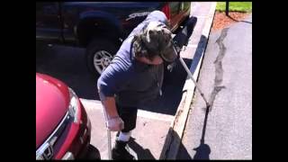 Disabled Merrimack man struggles to get into his apartment