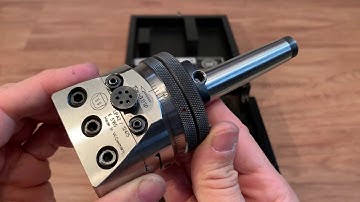 Wohlhaupter UPA2 Automatic Boring/Facing Head with 2 Morse Taper shank M10 thread