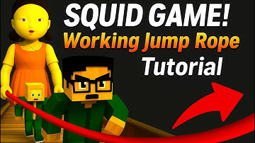 FAST *WORKING* JUMP ROPE TUTORIAL! (Squidgame in Minecraft)