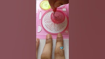 Spirograph speed asmr  #satisfying #drawing #art #asmr #spirograph