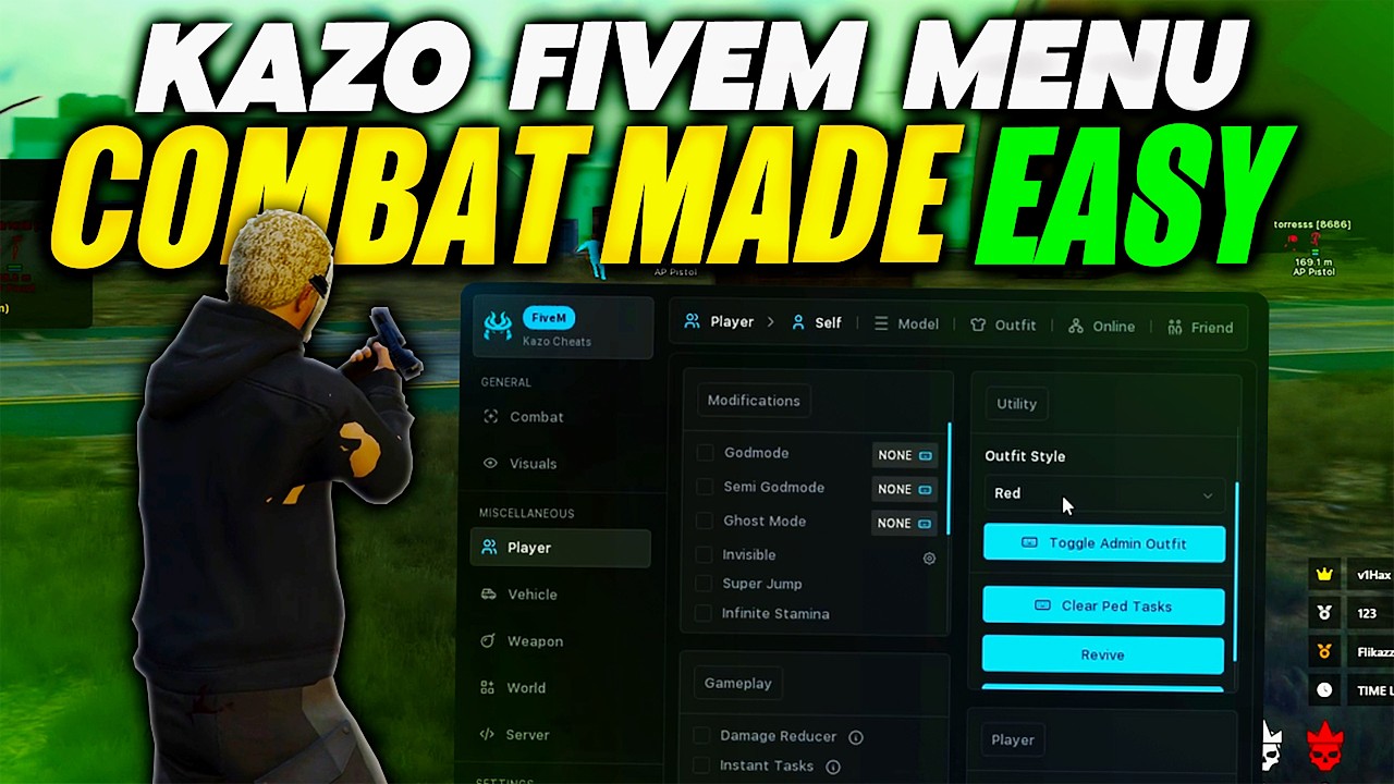 I Tried The Updated KAZO For FiveM and DOMINATED Combat