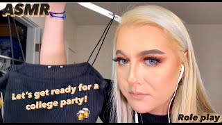 Asmr Getting You Ready For A College Party Gum Chewing