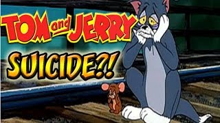 Warning this video may ruin your childhood! watch at own risk... in
the very last episode of tom and jerry they commit suicide by sitting
on train track...