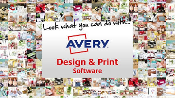 Preparing for an event or celebration is easy with Avery Design & Print Software