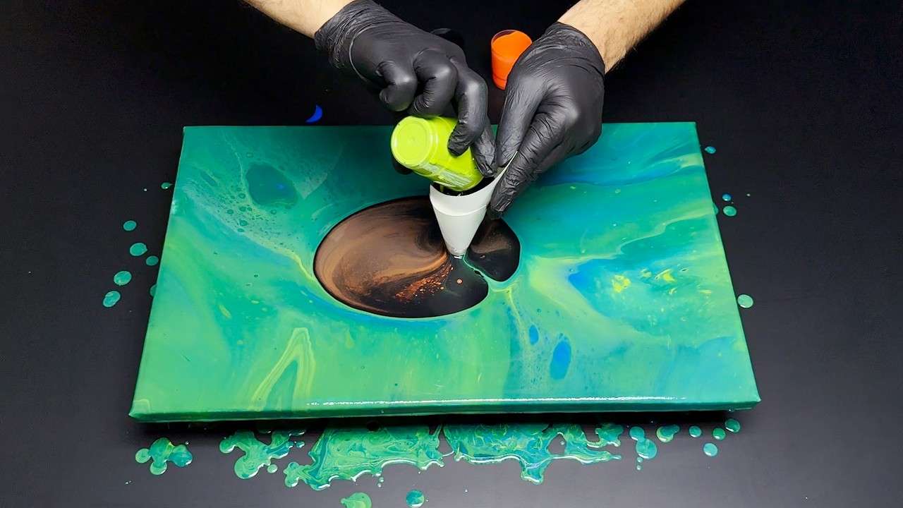 Satisfying Fluid Art