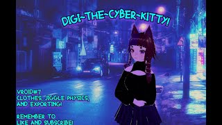 Vroid #7 Clothing, Jiggle Physics, and Exporting!