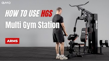 Workout Guide | Arms | GMWD HGS Multi Home Gym Station with Weight Stack