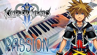 Passion / Sanctuary - KINGDOM HEARTS II ~ Piano cover  (arr. by @kylelandry) screenshot 3