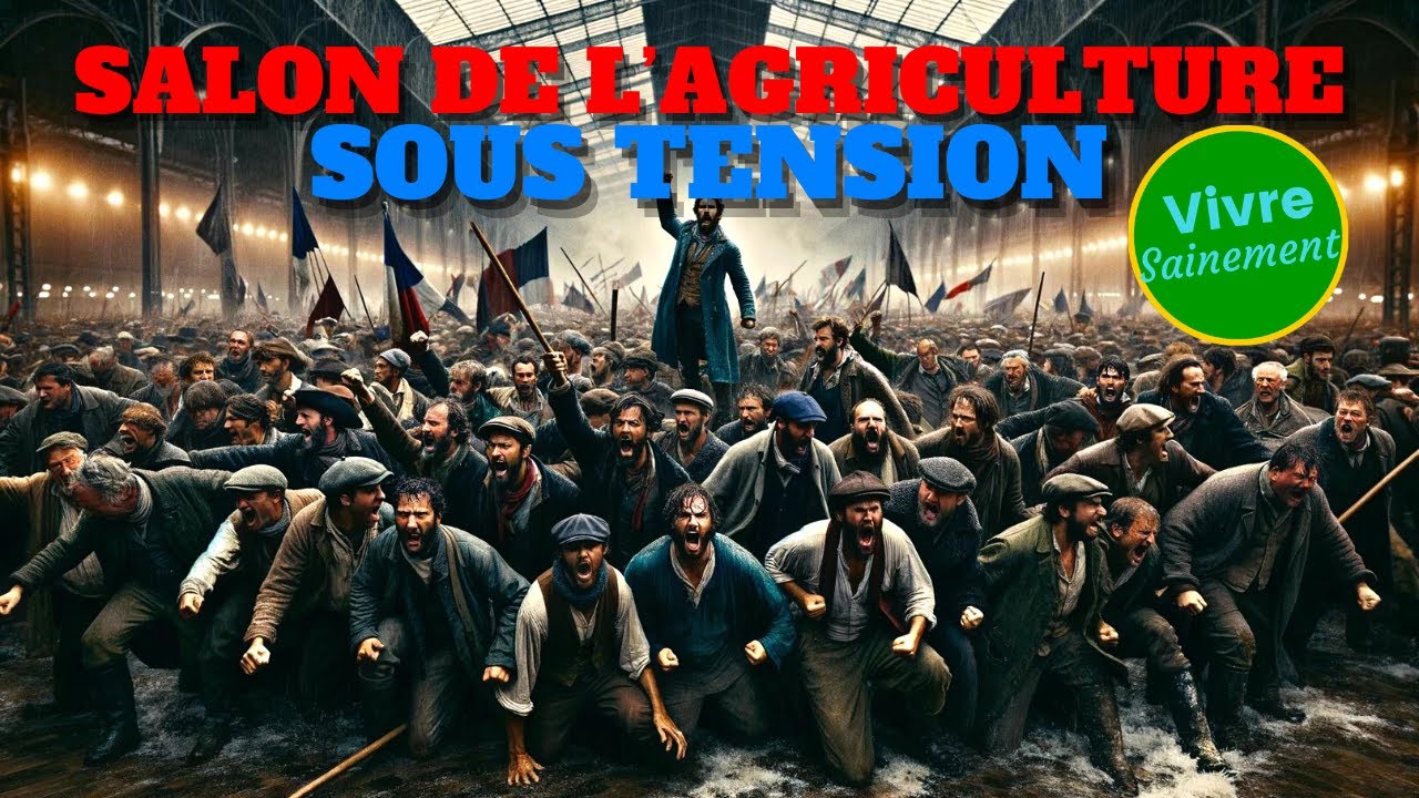 Salon de l'agriculture sous tension