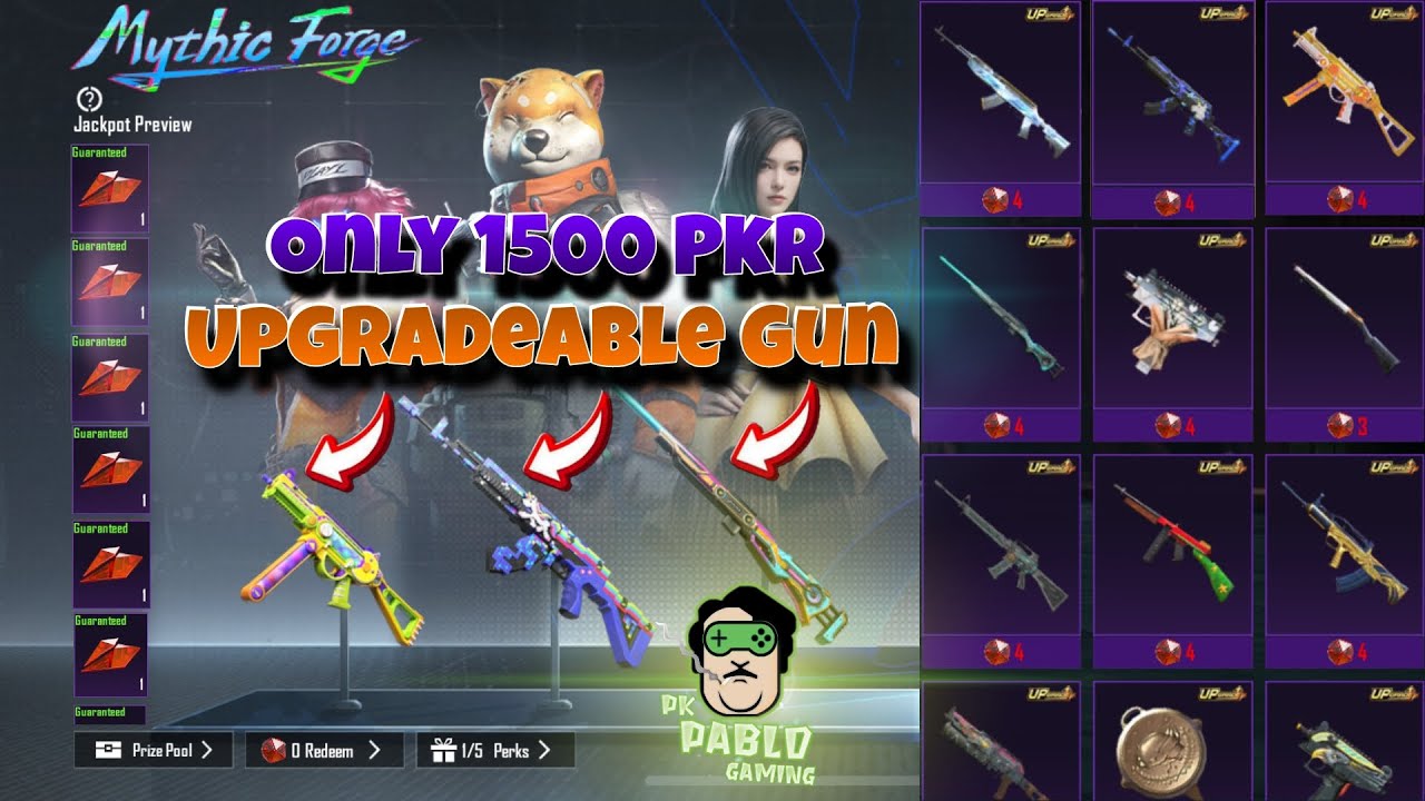 Upgradeable GUN Only 1500 Pkr Guaranteed Emblems PK PABLO GAMING upgradeable-gun-only-1500-pkr-guaranteed-emblems-pk-pablo-gaming