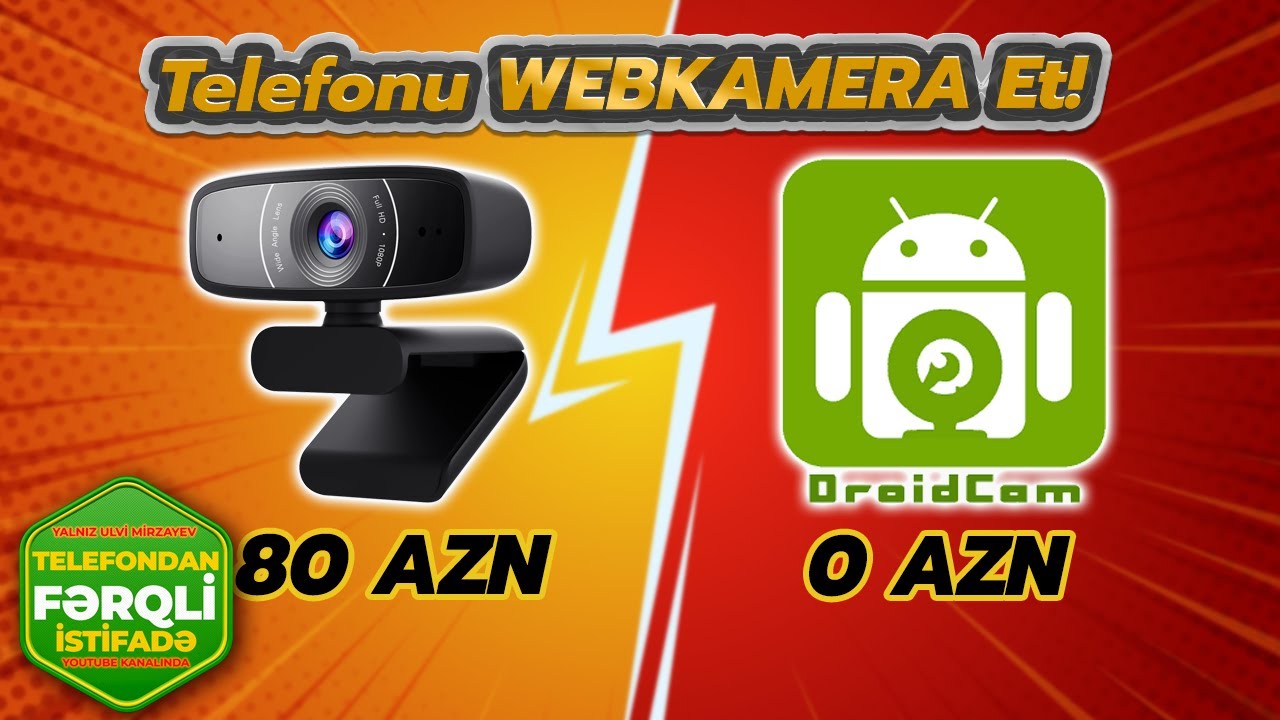 DroidCam Tam İzah – Telefonu Webkameraya Çevir!