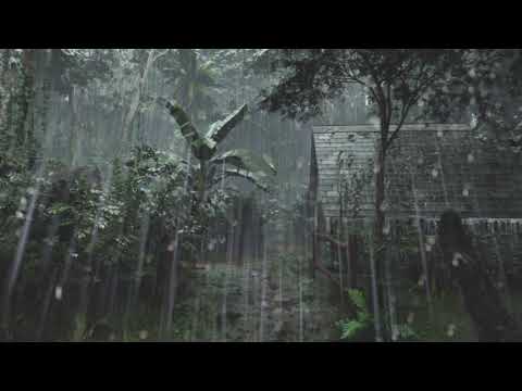 Unreal Engine 5 - Raining in Jungle