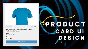 Awesome Product Card UI Design Using Only HTML & CSS | Pure CSS Tutorial CodeWithTanmay