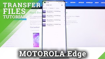 How to Move Data in Motorola Edge - Transfer Files to SD Memory