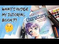 Manga Workshop Characters Book - What's inside?