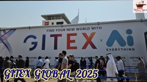 GITEX GLOBAL 2025 | AI Revolution & Futuristic Tech | Dubai World Trade Centre | Nisha