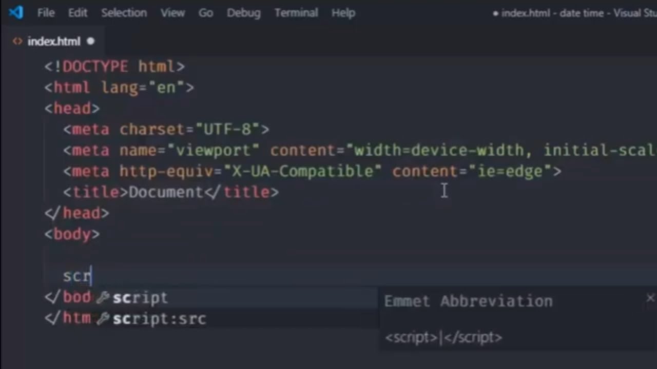 How to Display Current Date and Time in Javascript - YouTube