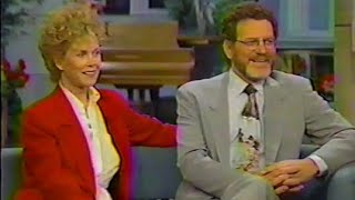 Celebrity CBS This Morning interview with Elizabeth Montgomery & Robert Foxworth 1992.  Bewitched Falcon Crest Profile