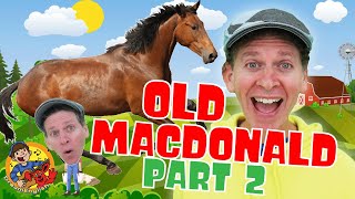 old macdonald had a farm part 2 horse dog sheep dream english kids