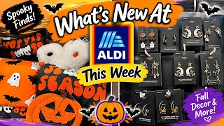 WHAT’S NEW AT ALDI THIS WEEK! 🎃👻 NEW Halloween Finds, Fall Decor & More!