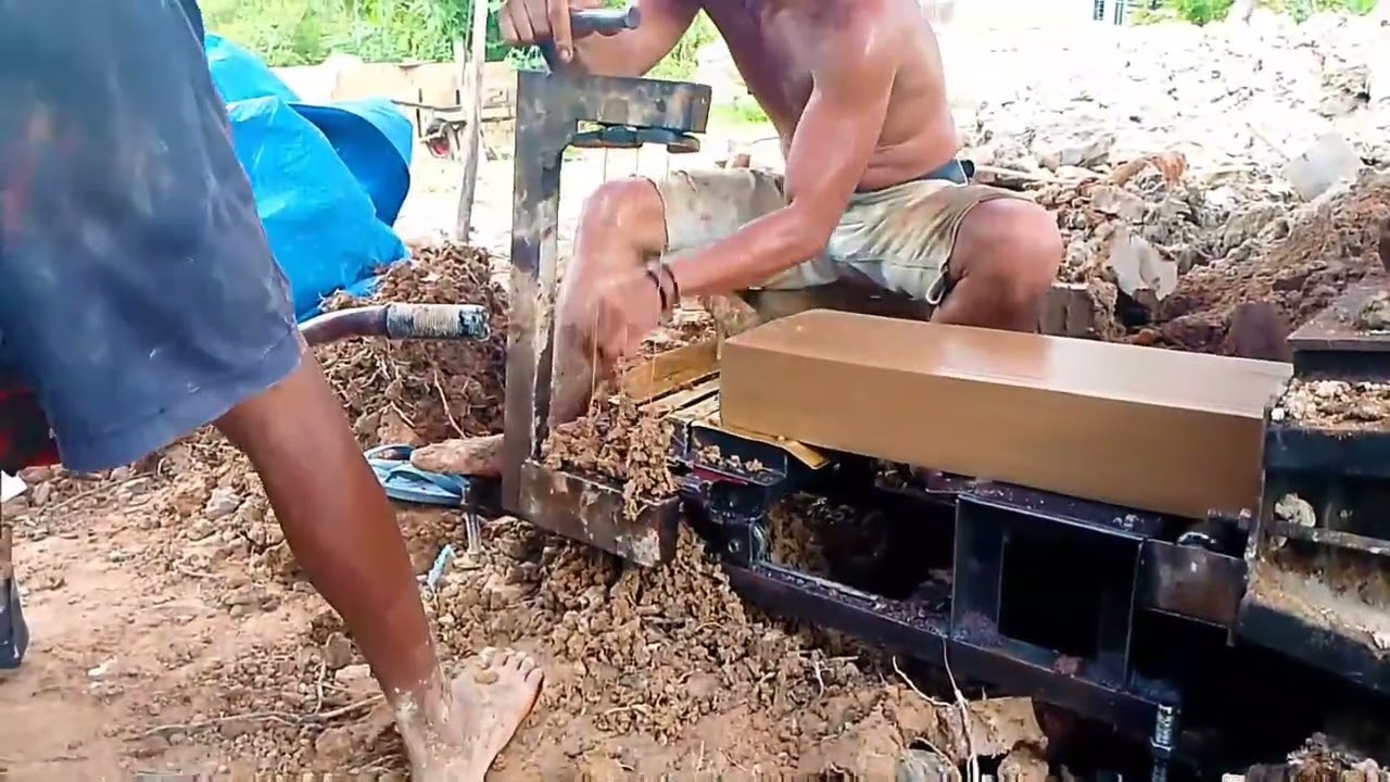 Cara pembuatan batu bata dari tanah liat
