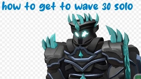 How to get to wave 30 | solo run | fallen mode | tower defense simulator