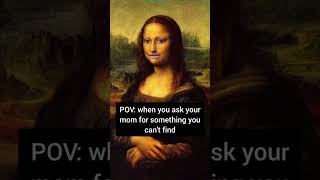 And she finds it in a split second when she gets to it!