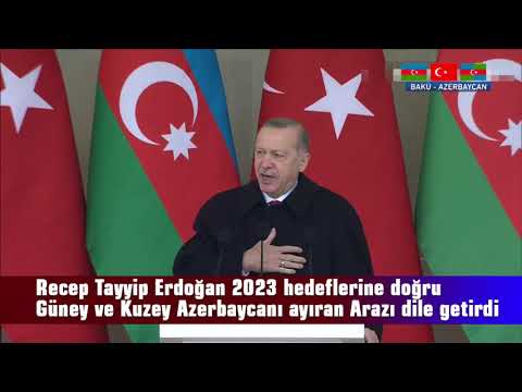 Erdoğan: ARAZI AYIRDILAR...