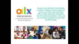 ALX Preschool: The application process .