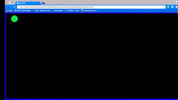 HTML Bouncing ball tutorial