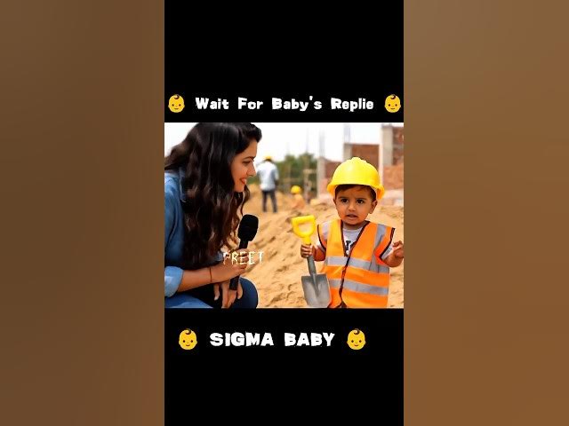 Baby's Money Problem! 😂 Hilarious Interview! (Paise Ped Pe Nahi Ugte!) #baby #aivideo #sigma #viral