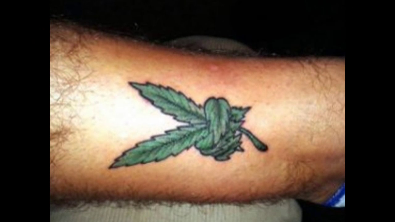 Top weed tattoo Designs - YouTube