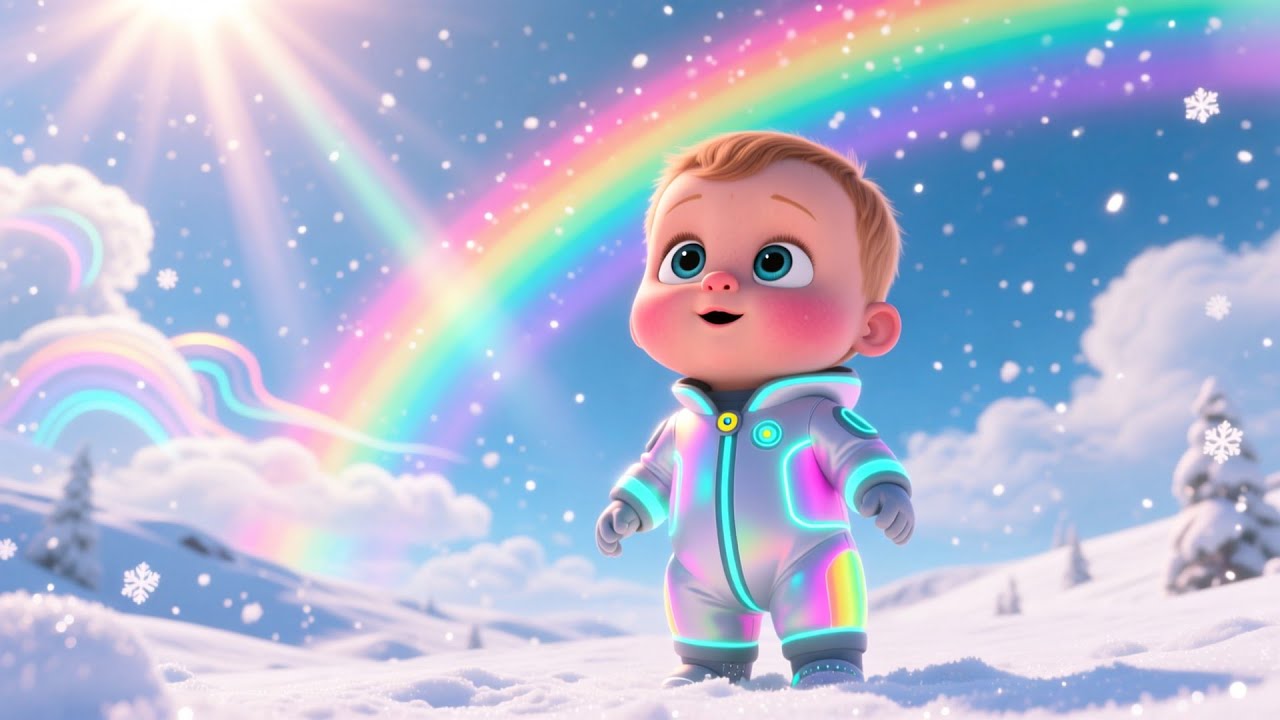 Baby’s Snowy Journey ❄️😊🍼 | Kids Fantasy Song | Learn Winter Fun and Happy Routines